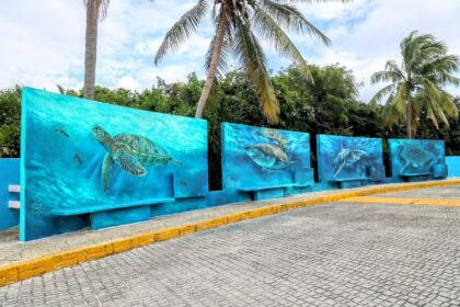 Gobierno Municipal promueve cuidado ambiental a través del arte en Isla Mujeres