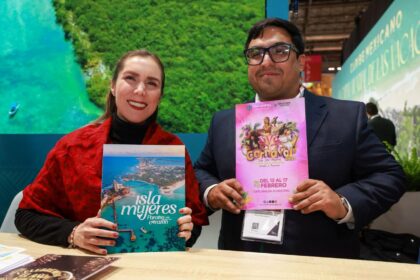 Atenea Gómez Ricalde presenta en FITUR promocional del Carnaval “Soy Isla Mujeres” 2026