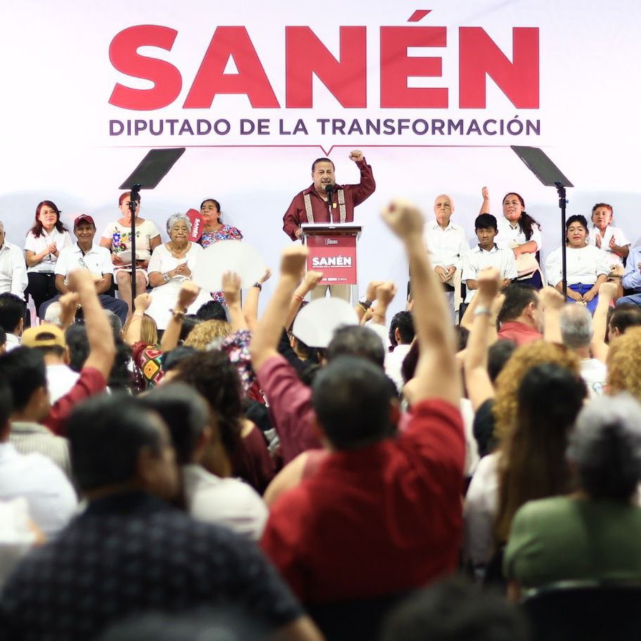 Jorge Sanén gana presencia en el escenario interno de Morena rumbo a Cancún