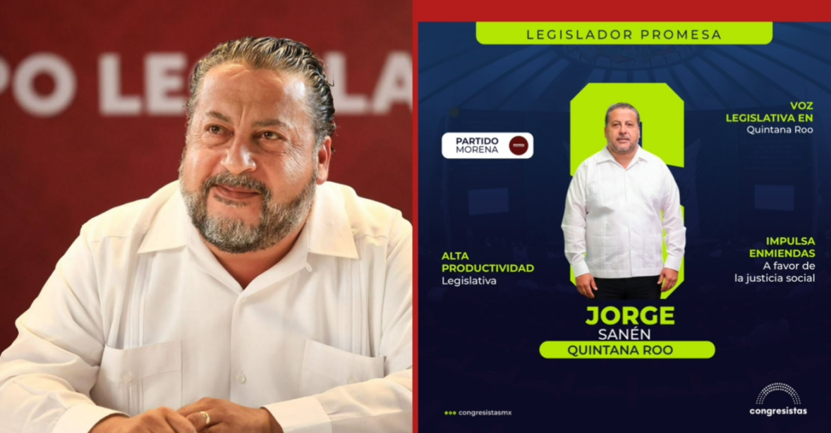 Jorge Sanén gana presencia en el escenario interno de Morena rumbo a Cancún