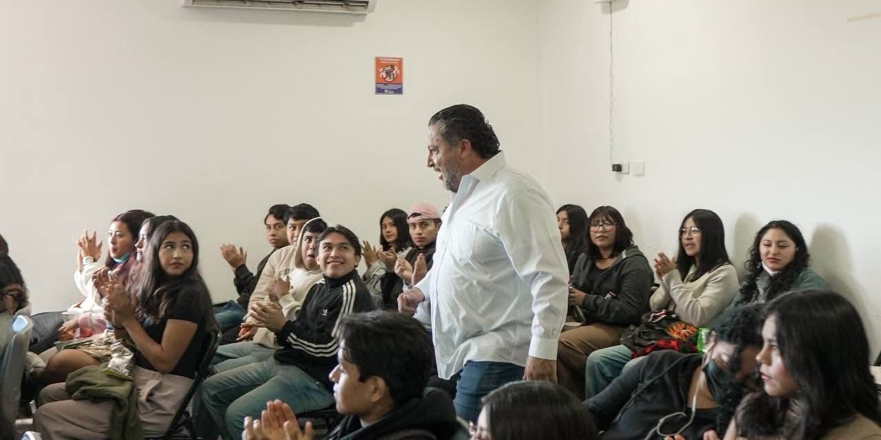 Jorge Sanén y las juventudes impulsan el presente y el futuro de la transformación en Cancún