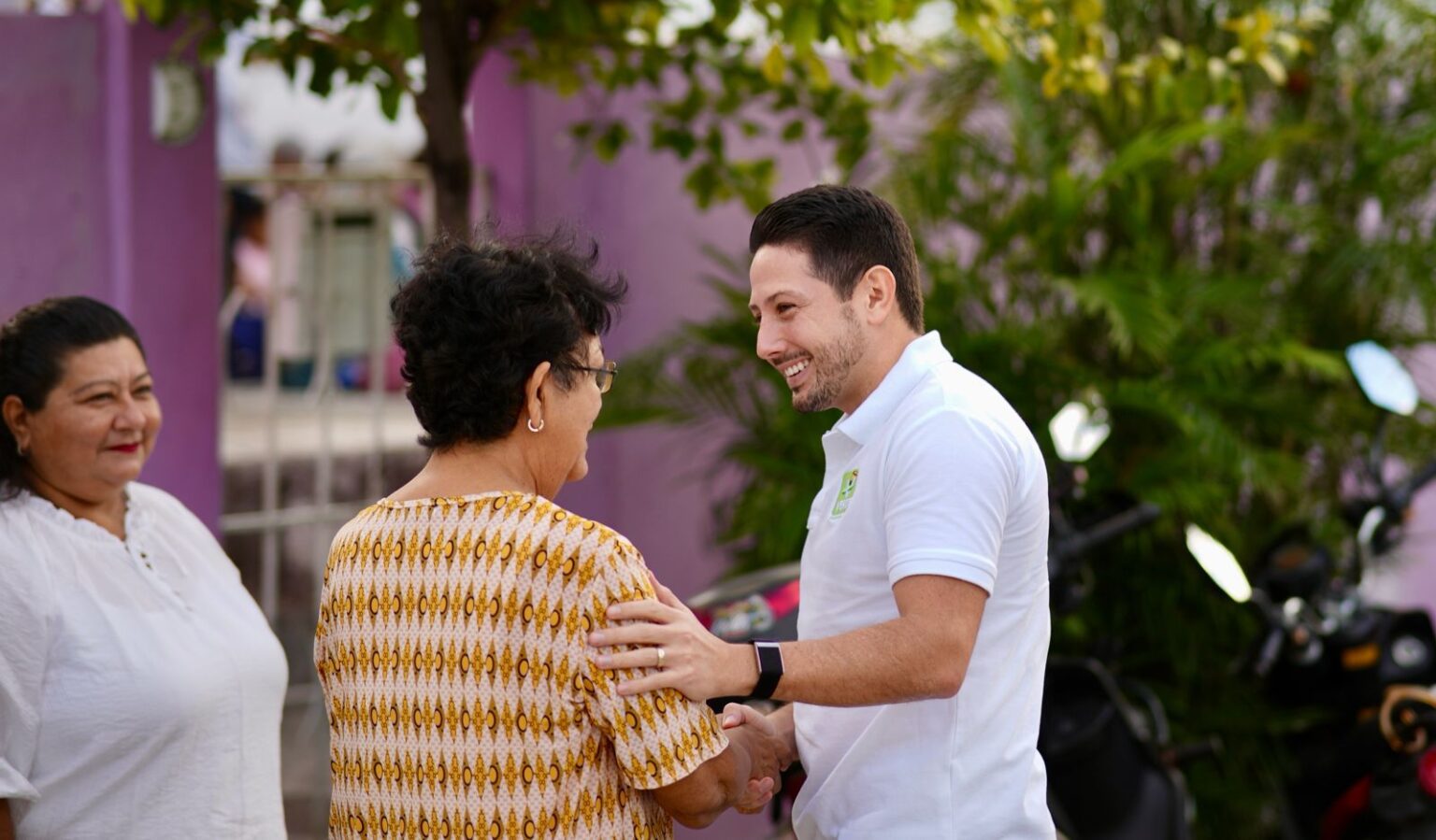 Renán Sánchez Tajonar fortalece la presencia territorial del Partido Verde y la cercanía con la gente