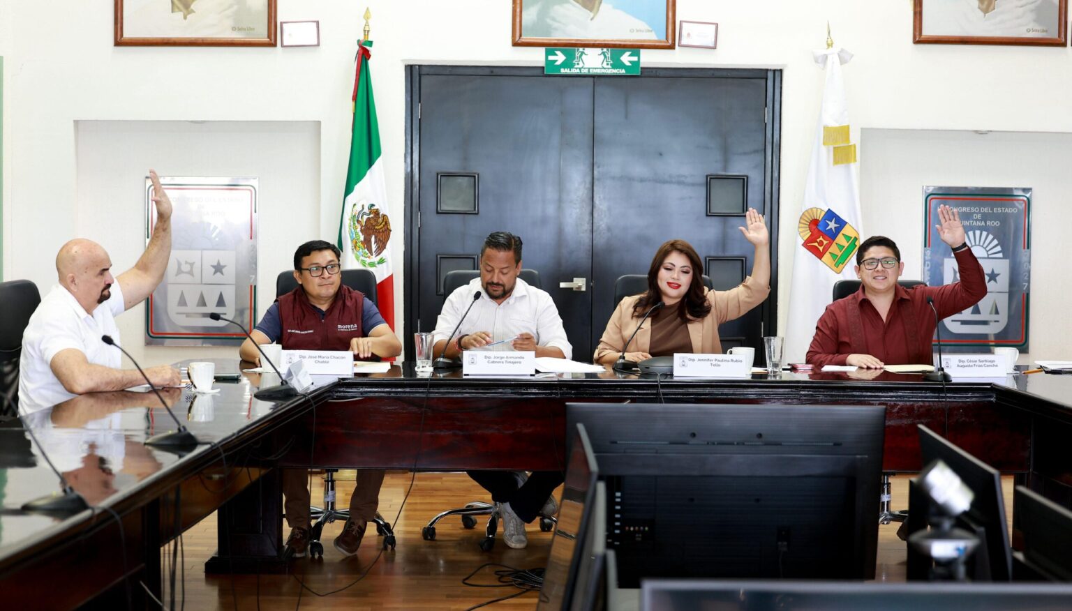 Atiende Comisión Permanente iniciativas presentadas por diputadas y diputados