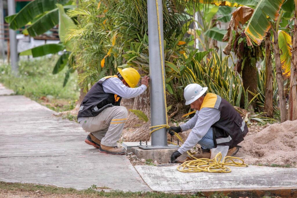 Ampliarán el alumbrado público en beneficio de estudiantes de la Secundaria Leona Vicario