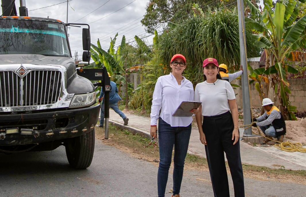 Ampliarán el alumbrado público en beneficio de estudiantes de la Secundaria Leona Vicario