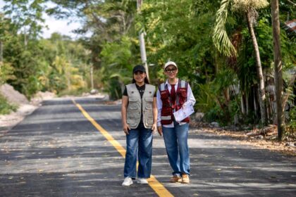Transforman vialidad de Noh-Bec con inversión histórica: Mary Hernández supervisa trabajos