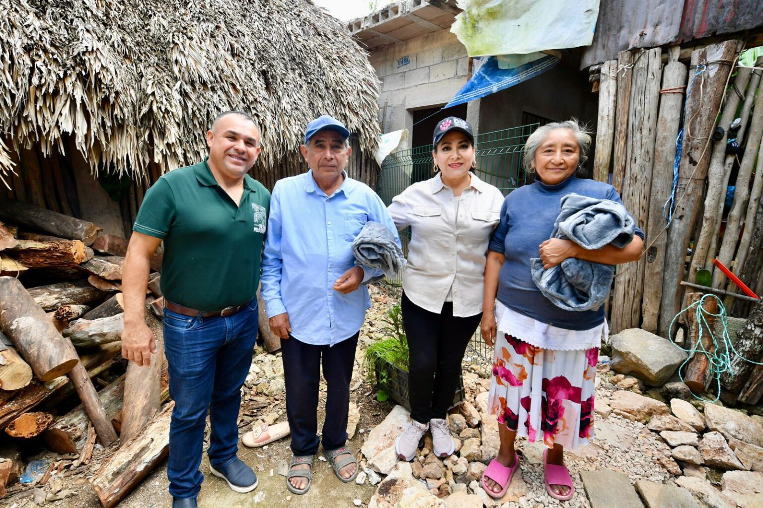 Con respaldo de Mary Hernández, Gobierno Municipal y Sistema DIF Municipal atienden a familias vulnerables ante bajas temperaturas