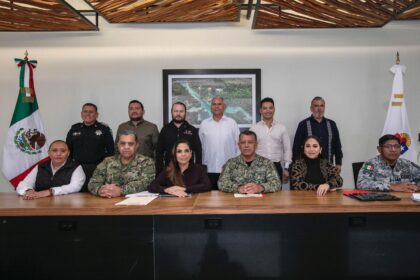 Mary Hernández fortalece la mesa de Seguridad de Felipe Carrillo Puerto: afianzan más estrategias preventivas