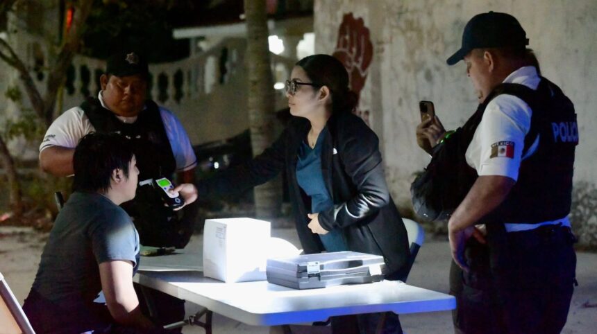 Activan operativo alcoholímetro en FCP: tránsito busca prevenir accidentes viales