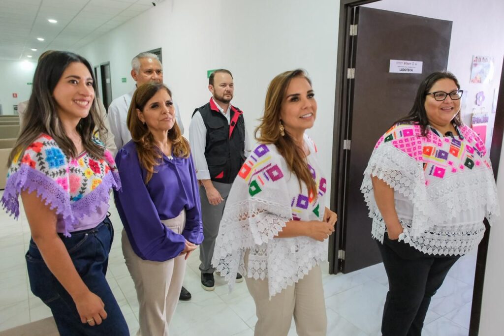 Inauguran Mara Lezama y Citlalli Hernández el Centro de Justicia para las Mujeres en Tulum