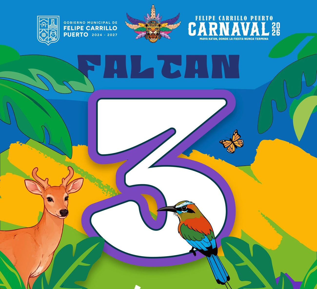 Mary Hernández invita celebrar en grande el carnaval 2026: del 6 al 8 de Marzo con grupos musicales e invitados especiales