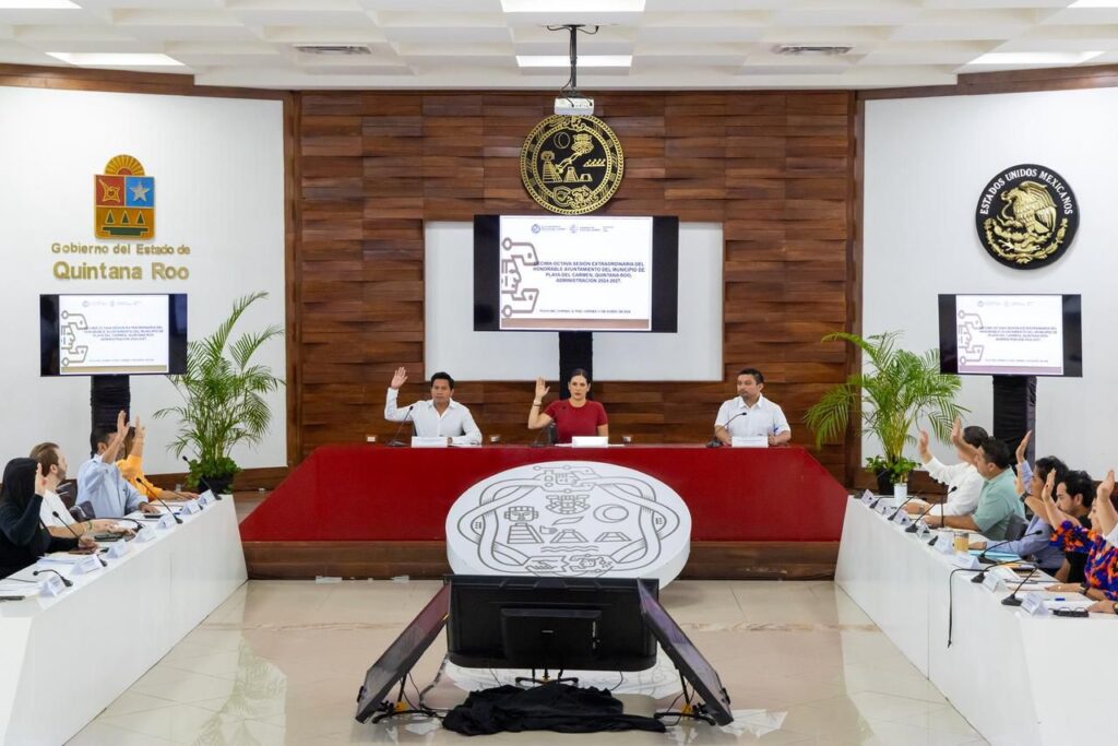 Cabildo de Playa del Carmen refuerza cobro del predial y avala reforma constitucional en materia de movilidad y seguridad vial