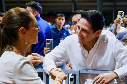 Reconoce Renán Sánchez Tajonar visita de la presidenta Claudia Sheinbaum y entrega histórica en Felipe Carrillo Puerto