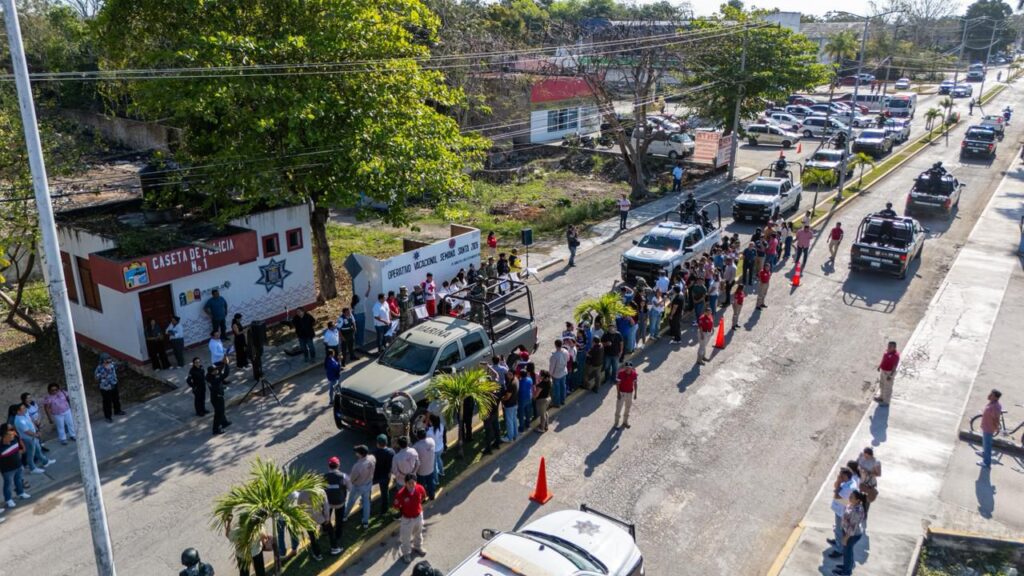 Felipe Carrillo Puerto activa operativo vacacional de Semana Santa