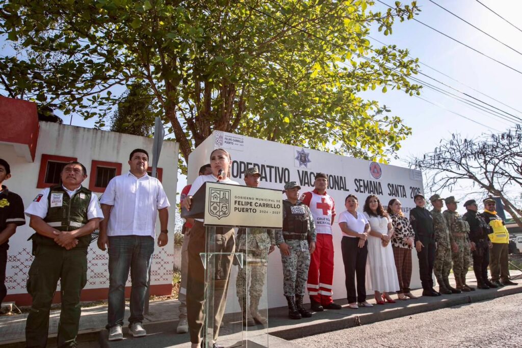 Felipe Carrillo Puerto activa operativo vacacional de Semana Santa