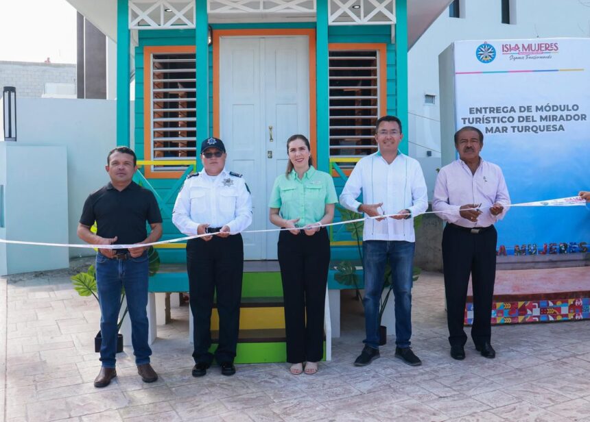 Atenea entrega nuevo Módulo de Atención Turística en el Mirador Mar Turquesa