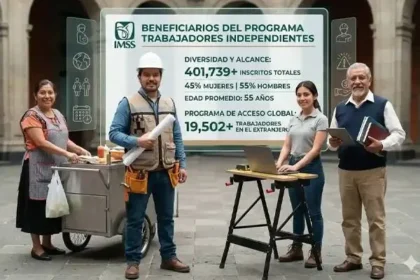 Más de 400 mil trabajadores independientes registrados: IMSS