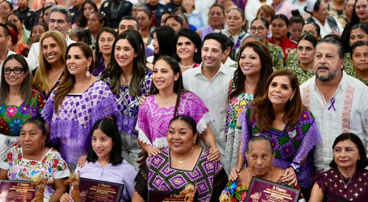 Renán Sánchez Tajonar acompaña a la gobernadora Mara Lezama en importantes acciones en seguridad y reconocimiento de las mujeres