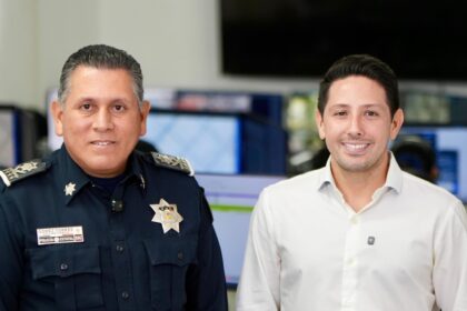 Refuerzan coordinación por la seguridad: Renán Sánchez Tajonar se reúne con el Secretario de Seguridad Ciudadana de Quintana Roo en el Subcentro Regional del C5 en Cozumel