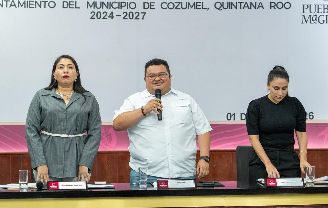 Cabildo del pueblo aprueba inversión histórica para obras de bienestar cozumeleño