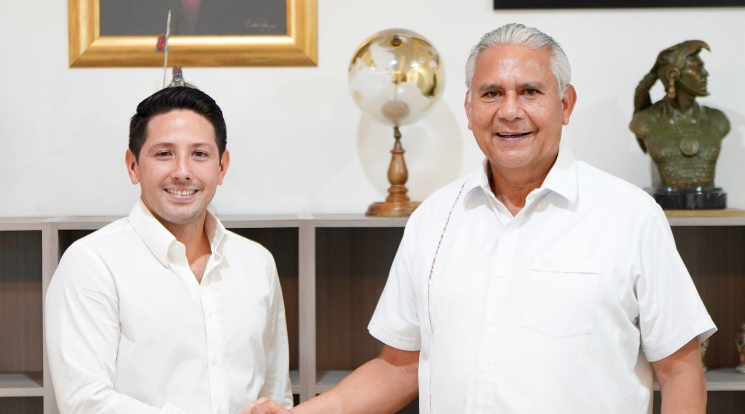 Renán Sánchez Tajonar se reúne con el Fiscal General del Estado para fortalecer la seguridad de Quintana Roo