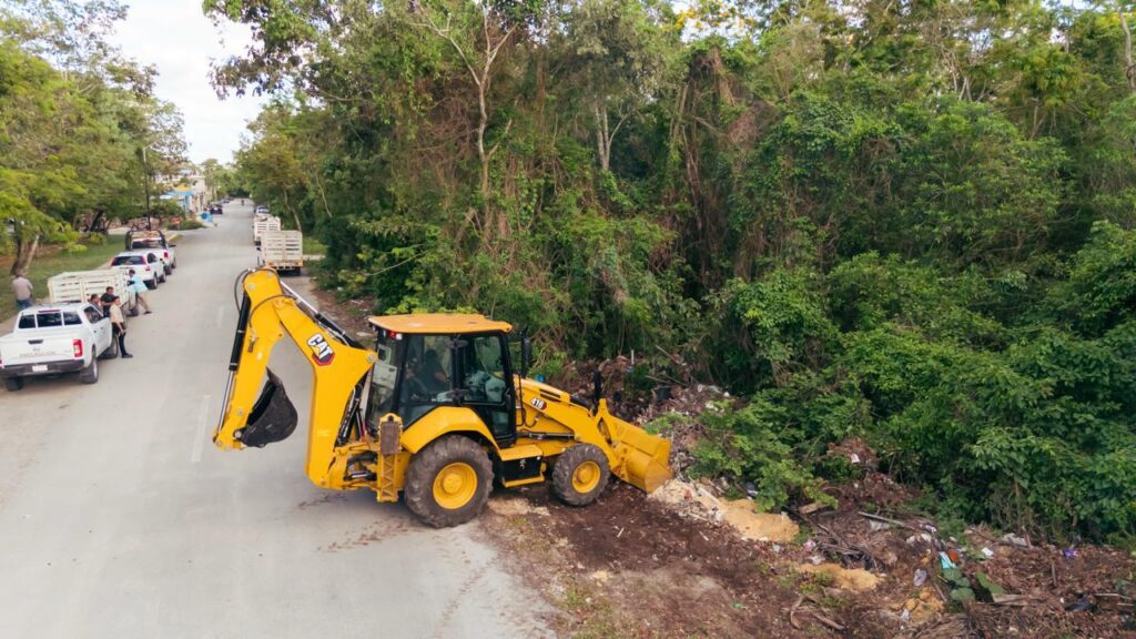 Chacón fortalece el orden urbano con acciones de libramiento de vía pública en Cozumel