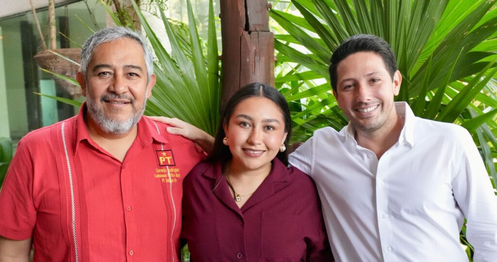 Fortalecen unidad Morena-Verde-PT en Quintana Roo para consolidar la transformación
