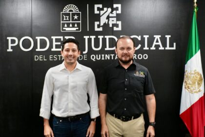 Renán Sánchez Tajonar fortalece la coordinación con el Poder Judicial para acercar la justicia a las familias de Quintana Roo