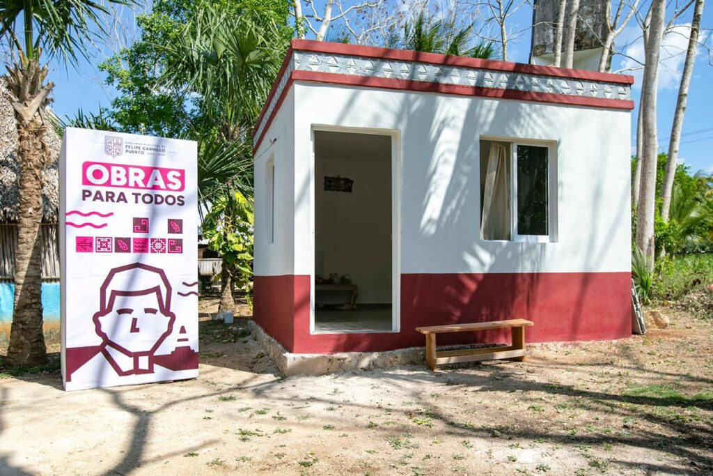 Mary Hernández entrega 40 cuartos dormitorios a familias de escasos recursos en X-Hazil Sur y Chancah Derrepente