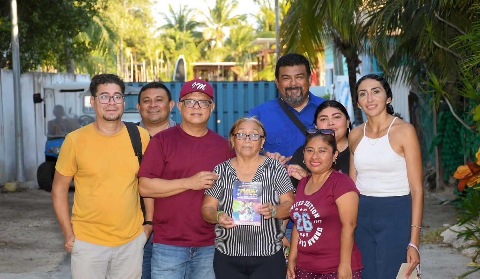 Pepe Aguilar pasó firme en territorio y la ruta de la Transformación en Isla Mujeres