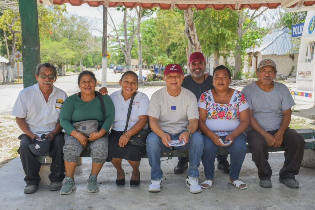 Pepe Aguilar pasó firme en territorio y la ruta de la Transformación en Isla Mujeres