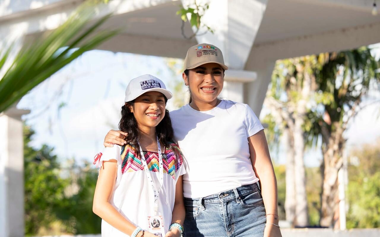 Mary Hernández anuncia la construcción de nuevo parque en Uh-May