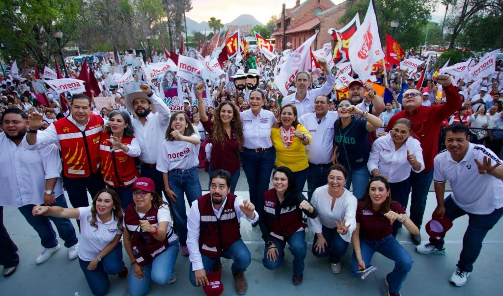 Vamos a dar Bienestar a la gente en Coahuila, afirma Ariadna Montiel Reyes, durante el inicio de campañas regionales en Saltillo