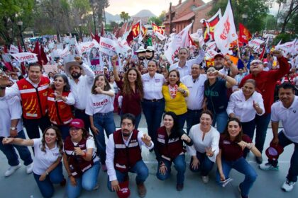 Vamos a dar Bienestar a la gente en Coahuila, afirma Ariadna Montiel Reyes, durante el inicio de campañas regionales en Saltillo