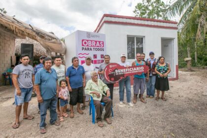 Más vivienda digna para familias: Mary Hernández continúa marcando historia en comunidades de FCP