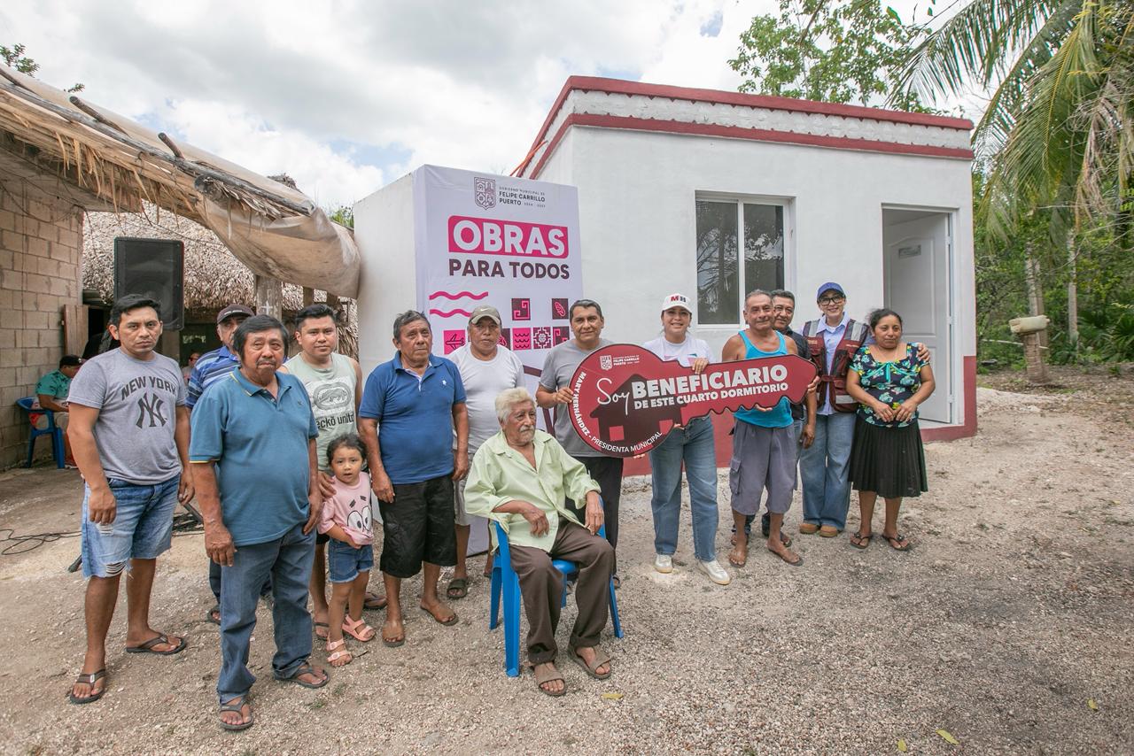 Más vivienda digna para familias: Mary Hernández continúa marcando historia en comunidades de FCP