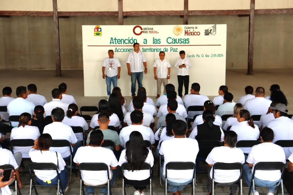 Felipe Carrillo Puerto arranca programa "Territorios de Paz" para atender causas de la violencia 