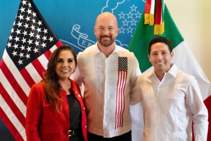 Quintana Roo fortalece sus lazos internacionales: Renán Sánchez Tajonar