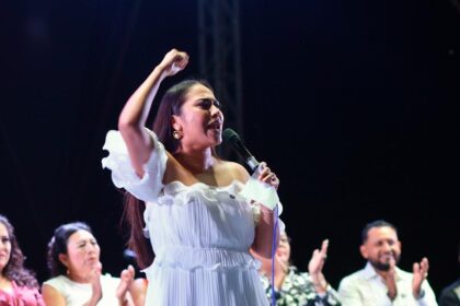 Mary Hernández reconoce labor del magisterio en FCP con cena-baile, shows y rifas