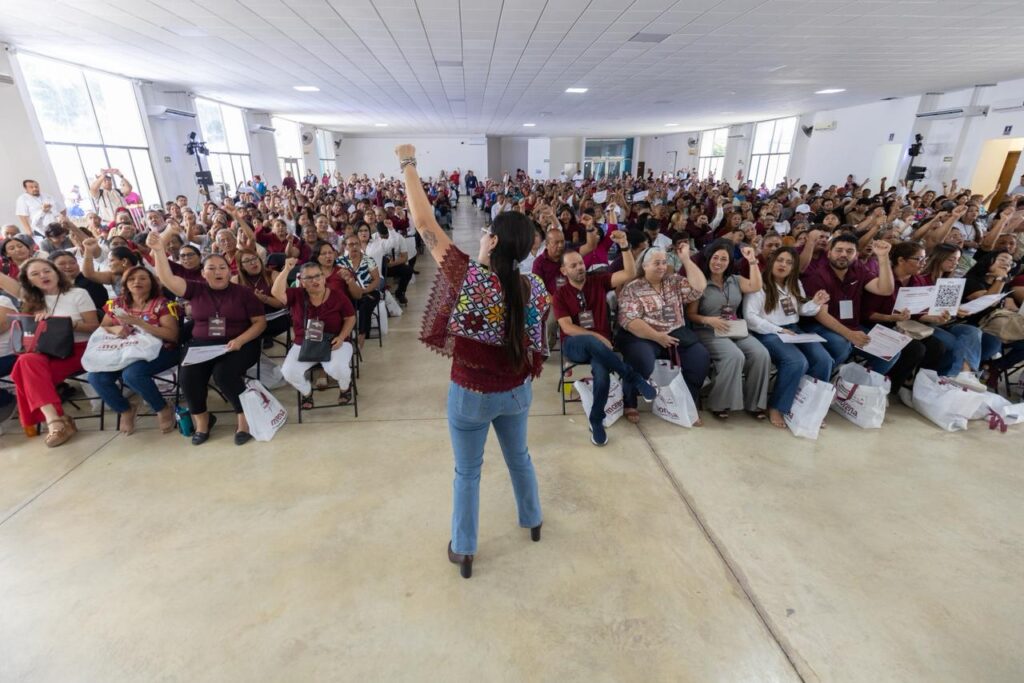 Morena blinda Quintana Roo: concluye despliegue territorial en Cancún con la mira en 2027