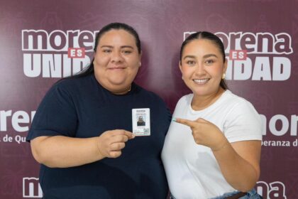 Sin ruido, pero con fondo: Victoria Gómez en las filas de morena
