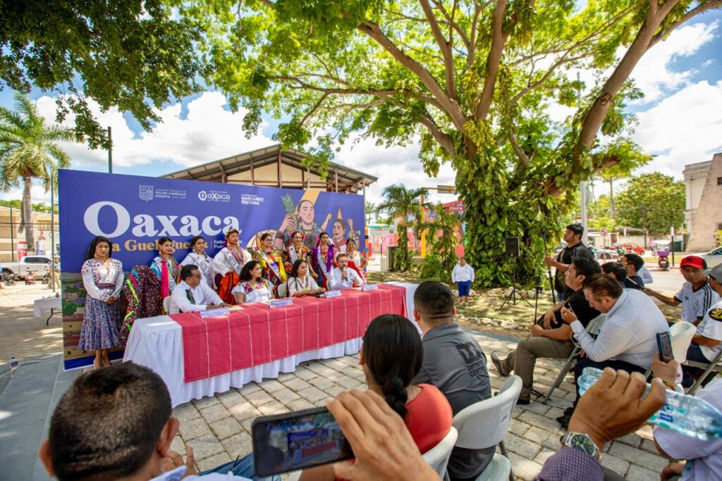 Llega “¡Oaxaca y la Guelaguetza!” a Felipe Carrillo Puerto del 21 de mayo al 1 de junio