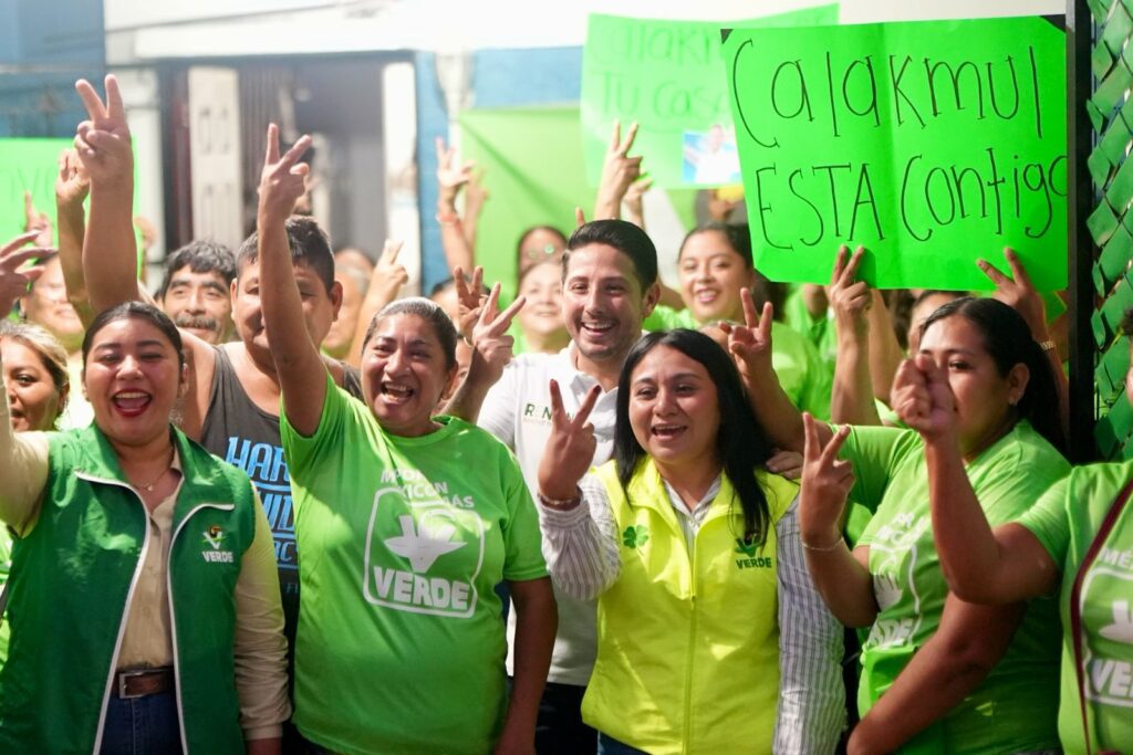 El Partido Verde continúa cercano a la gente de Quintana Roo: Renán Sánchez Tajonar