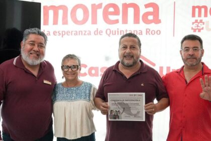 La formación política de morena en Quintana Roo se fortalece: Sanén