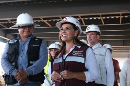 Constata Mara Lezama avance del 42% en la construcción del nuevo Hospital General del ISSSTE en Chetumal