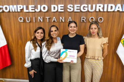 Estefanía Mercado se suma a la estrategia de Seguridad Estatal para la Copa Mundial de Futbol 2026