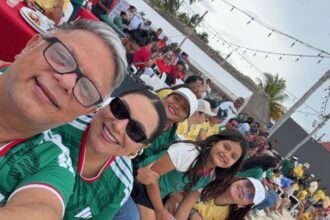 Pepe Aguilar acerca la fiesta mundialista a las familias de Isla Mujeres