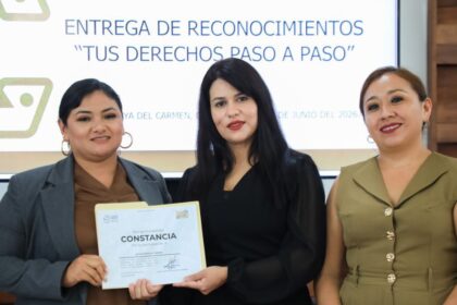 Gobierno de Playa del Carmen fortalece la capacitación de servidores públicos en materia de derechos de niñas, niños y adolescentes