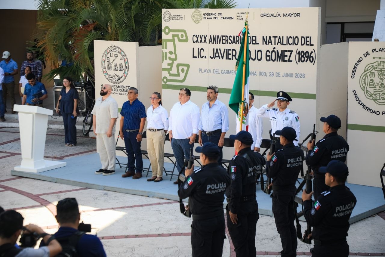 Gobierno de Estefanía Mercado conmemora el 130 aniversario del natalicio de Javier Rojo Gómez