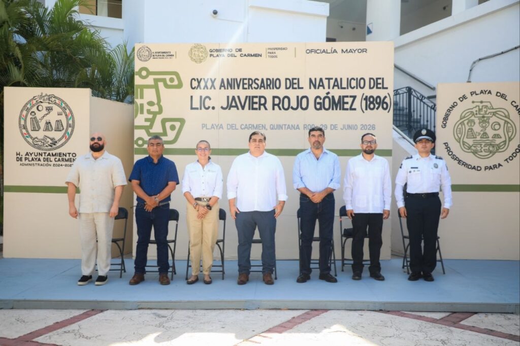 Gobierno de Estefanía Mercado conmemora el 130 aniversario del natalicio de Javier Rojo Gómez